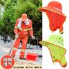 Summer eaves shading neck protection sun protection cap breathable cleaner road maintenance outdoor eaves shawl integrated hat