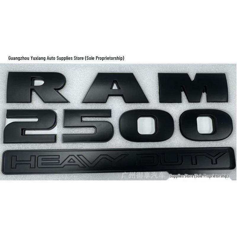 Fits Dodge RAM 1500/2500/3500 Heavy Duty Emblem Side Fender Sticker