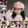 Woolen Kids Berets Warm Painter Hat Autumn Winter Baby Beret Hat  Boys Girls