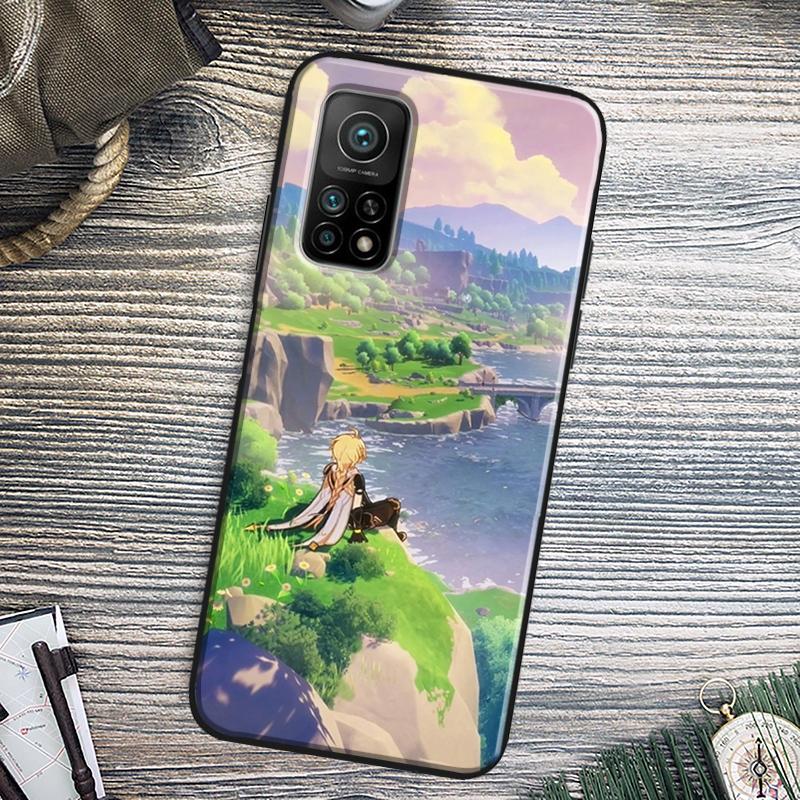 Anime Game Genshin Impact Cover For Xiaomi 15 Ultra 13 14 11T 12T 13T 14T Pro POCO X6 X7 Pro X3 X5 F5 F6 M6 Pro Case