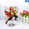 Anime Demon Slayer Cartoon Character Transparent Acrylic Stand Doll Model Toy Desktop Decoration Gift