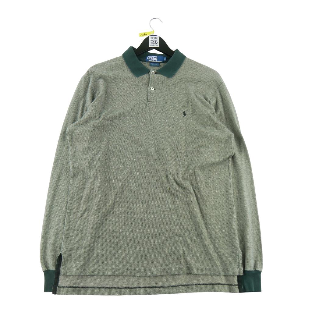 Seconde vie - Polo manches longues Homme Custom Fit - Bon état