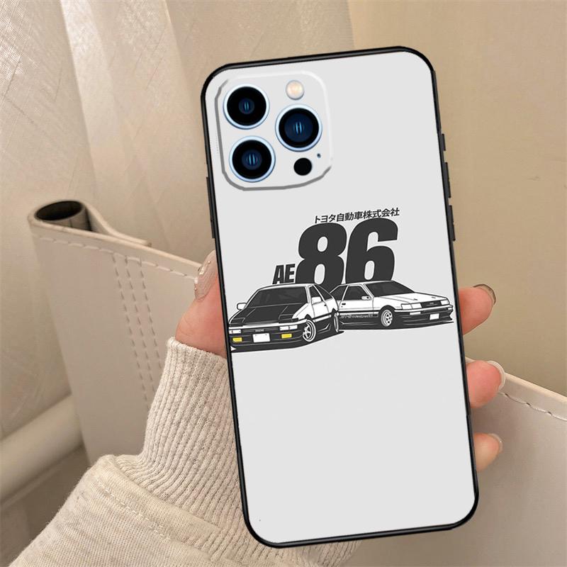 Чехол-защита JDM Drift Car AE86 для iPhone 17 Pro Max 17 Air 17Pro
