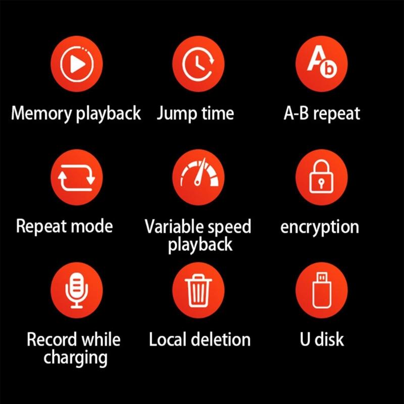 USB Карманный Диктофон с Голосовой Активацией MP3 Плеер Профессиональное Шумоподавление Цифровое Устройство для Записи Звука