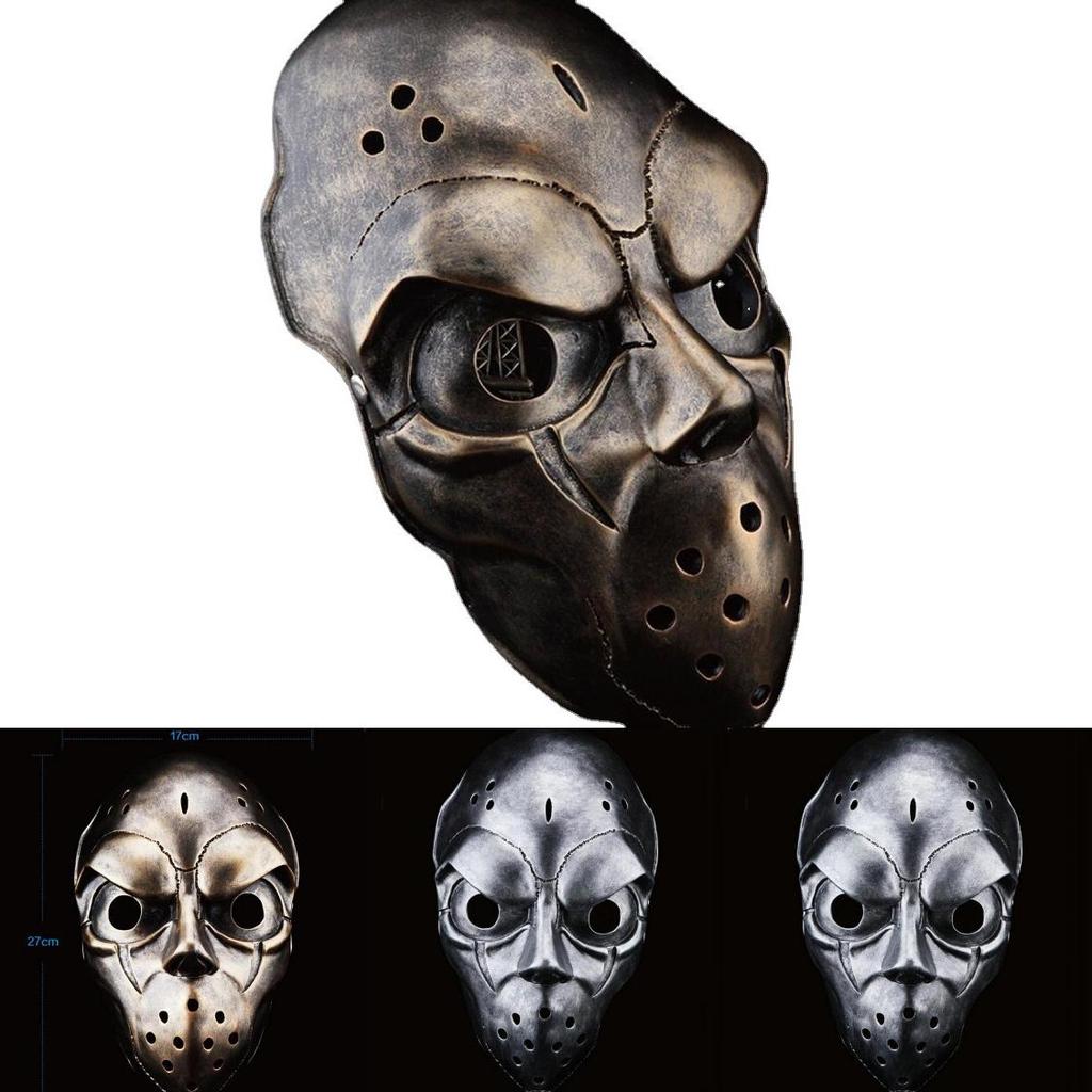 Страшная хоккейная маска на Хэллоуин для костюмов. Идеально подходит для вечеринок и ролевых мероприятий.