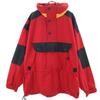 90s Old Long Sleeve Anorak Parker L Red Outdoors Men's Used