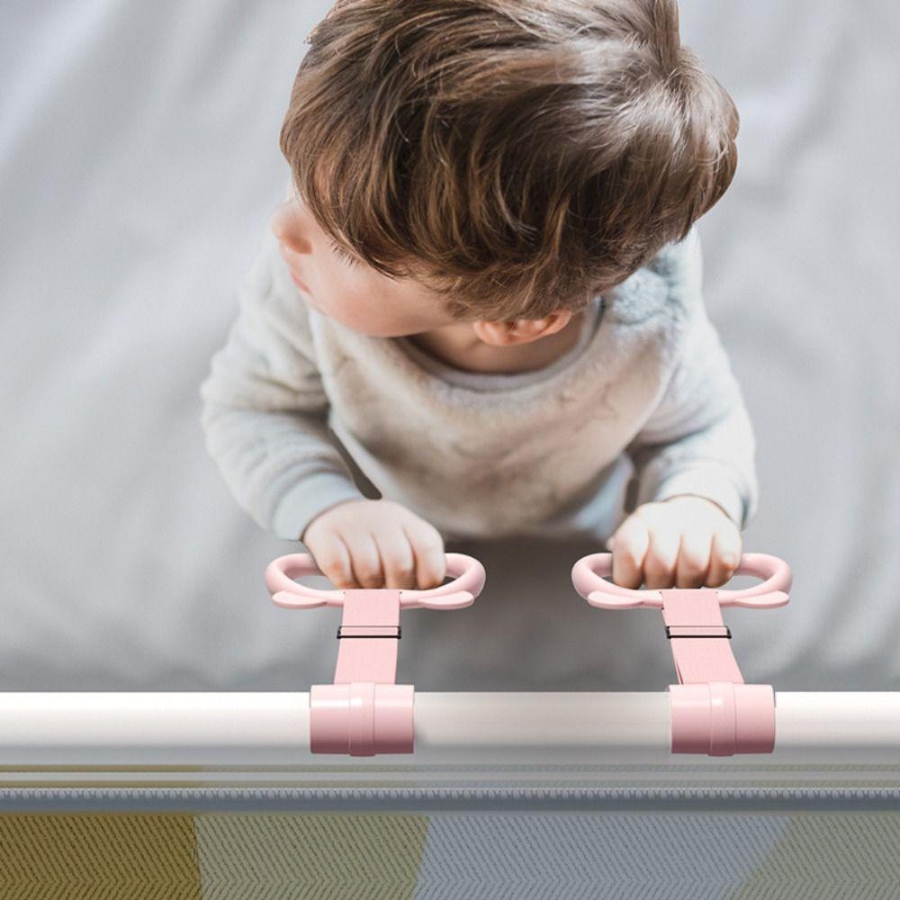 Подвесное кольцо Крючки для детской кроватки Кольцо для игрушек для коляски Кольцо для подтягивания для манежа Обучающее кольцо для подтягивания ребенка Ребенок