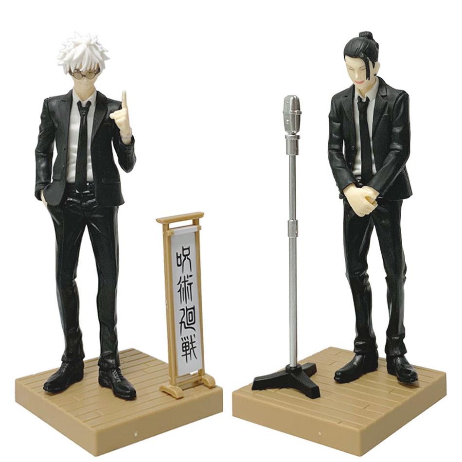 17cm Jujutsu Kaisen Diorama Figure - Satoru Gojo Suguru Geto Suit Version Special Anime Model Toy Figurine Gift for Birthday