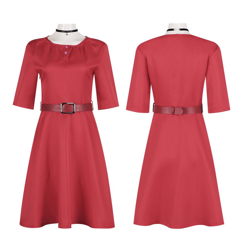 Маскарадный костюм Вакацуки Нико косплей для женщин одежда аниме ведьма и часы костюм взрослая женщина ролевая игра фантазия наряд для вечеринки