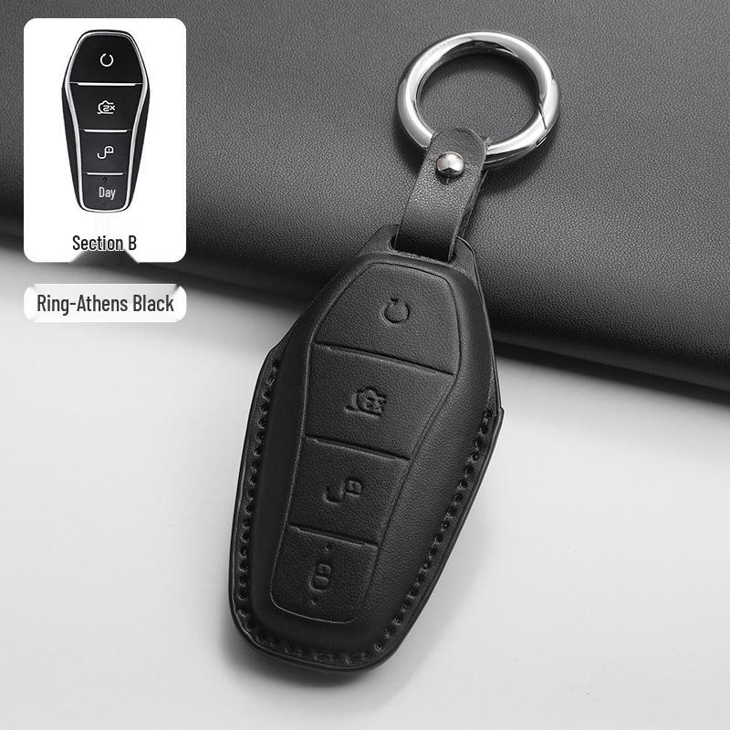 Чехол для ключа BYD для Han, Qin Plus DMI, Song Pro, Tang L, Yuan 05, Seagull, Seal 06, Dolphin Cross-border