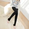 Женские леггинсы Высокая эластичность Бархатная подкладка Теплые брюки Однотонные Леггинсы с высокой талией Облегающие брюки Низ Повседневная одежда