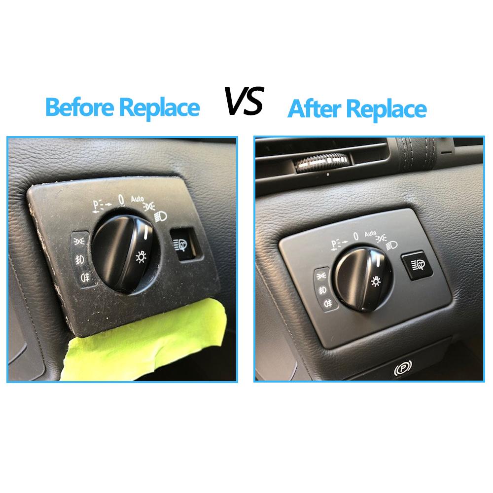 Передняя панель переключателя фар, накладка для Mercedes Benz W215 CL Class CL500 CL55 CL600 2000 2001 2002 2003 2004 2005 2006