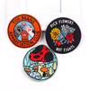 3 Pcs/pack Fusible Embroidery Patch Iron On Patches For Clothing Thermoadhesive Patches For Jackets Jeans Backpack Ironable Sewing Patch