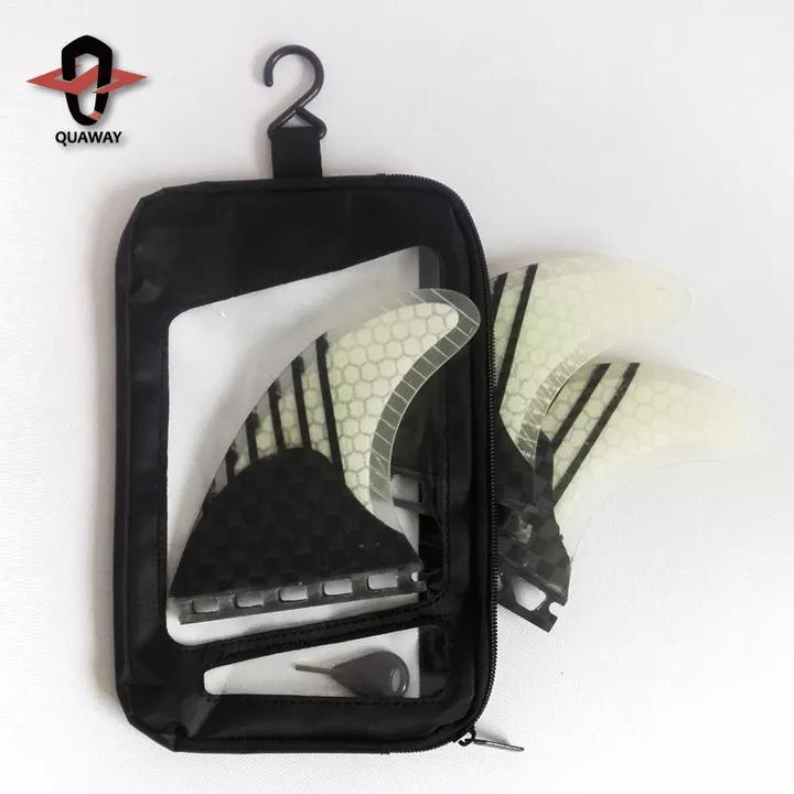Best Seller Honeycomb 5PCS/Set Surfboard Fins Fiberglass Single Tab Fins Carbon Surf Fins