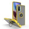 Для Xiaomi Poco F3 Чехол Матовый Противоударный Автомобильный Магнитный Стенд Задняя Крышка для PocoF3 Pocco Poko Little F 3 Броня Жесткий ПК Кольцо Funda