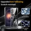 Case for Samsung S26 Ultra with Clear Shockproof Slim Magnetic Phone Protective Ultra Strong Magnet Non-Yellowing Cover Back
