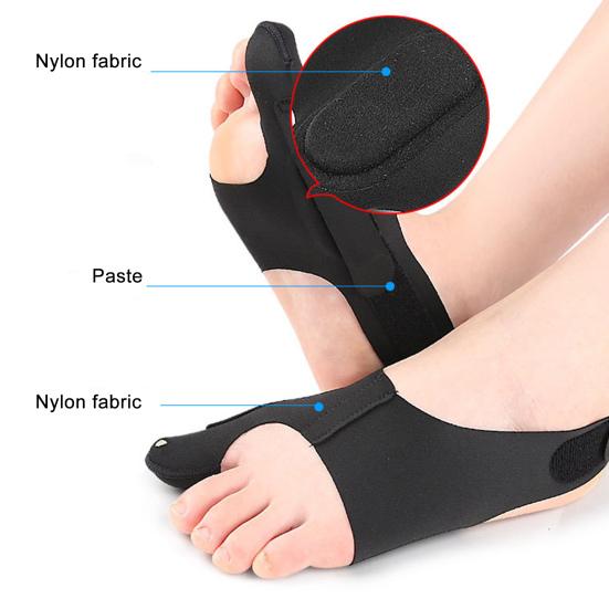 Корректор косточки большого пальца ноги, износостойкий, регулируемый дизайн, облегчение боли, коррекция косточки большого пальца ноги, выпрямитель