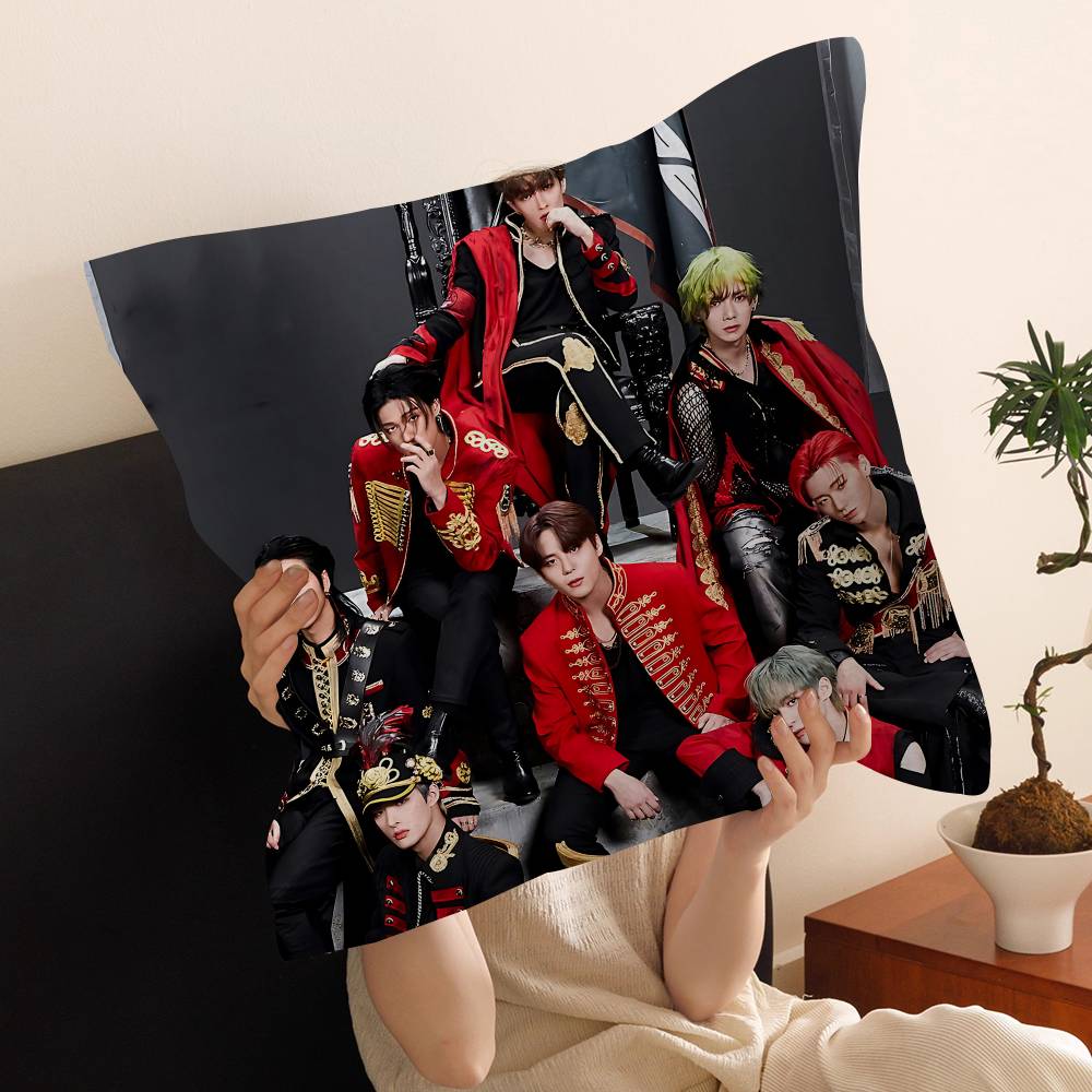Подушка с дизайном бой-группы A-ATEEZ-Z Чехол для подушки Декор Подушка Декор Праздничный Декор
