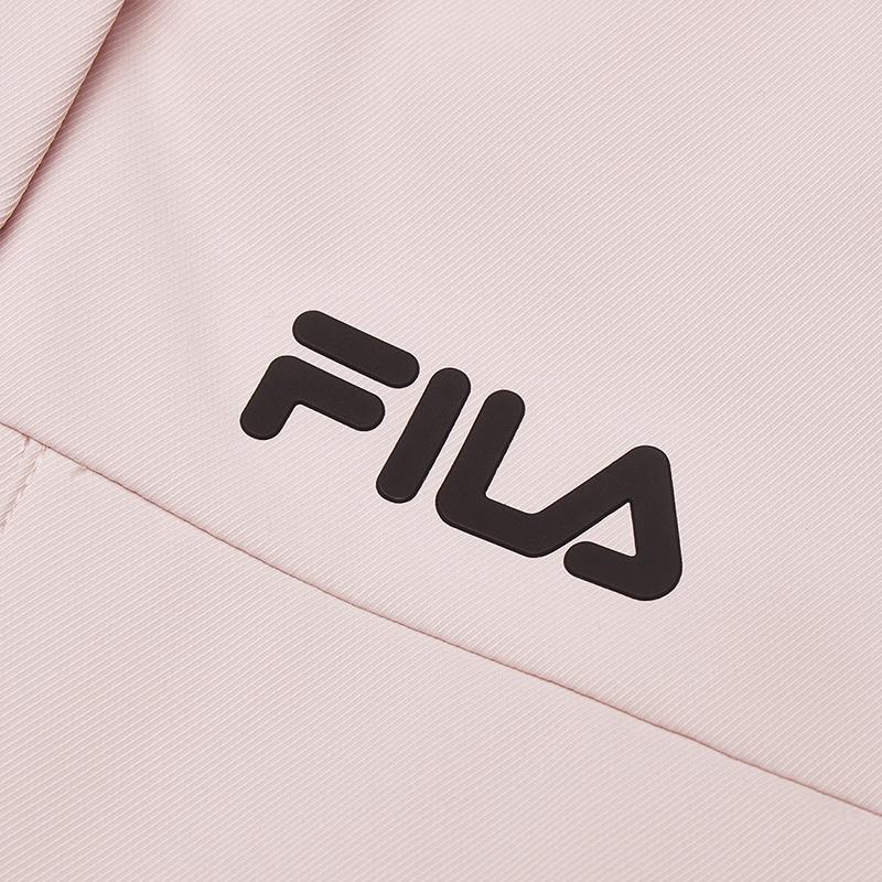 Fila Оригинальная теплая модная длинная парка с капюшоном, пуховик, женская верхняя одежда, дымчато-фиолетовый, лотосово-розовый F11W449911FPK