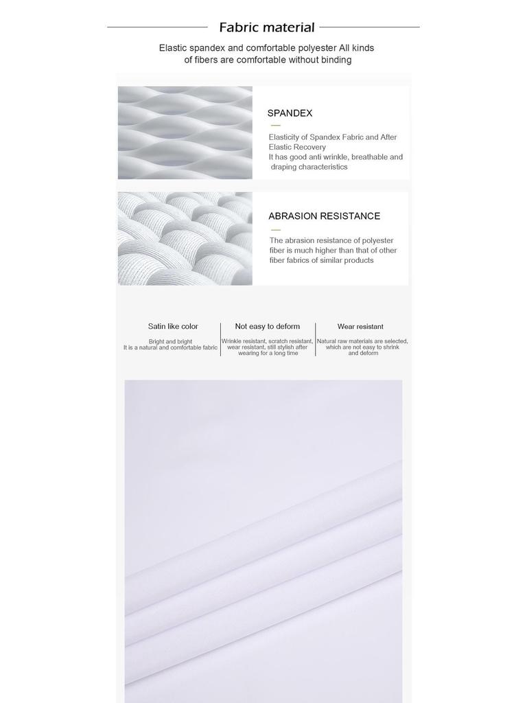 Самая продаваемая мужская рубашка с длинными рукавами белого цвета с четырехсторонним кроем и защитой от морщин для деловой повседневной носки