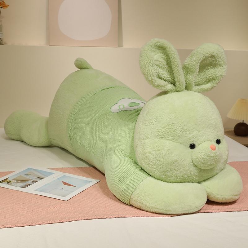 Giant Size Soft Long Pillow Cushion Rabbit Plush Toys Stuffed Colour Bunny Popular Birthday Gifts Girls Kid's Present 90CM