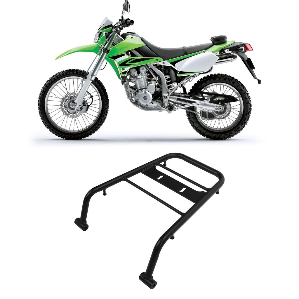 Motorcycle Rear Rack for KLX250 Powersports Luggage Motorcycle Rear Cargo Sturdy and Durable D-TRACKER-X 2008-2016, Rack, Carrier, Rustproof,
