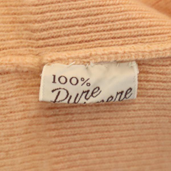 Hermes Long Sleeve Silk Knit Cardigan 40 Orange Series Women Used