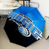 Orlando basketball Umbrella Folding umbrella, automatic umbrella 8-Frame for Travel, camping Use Gift for Halloween Christmas