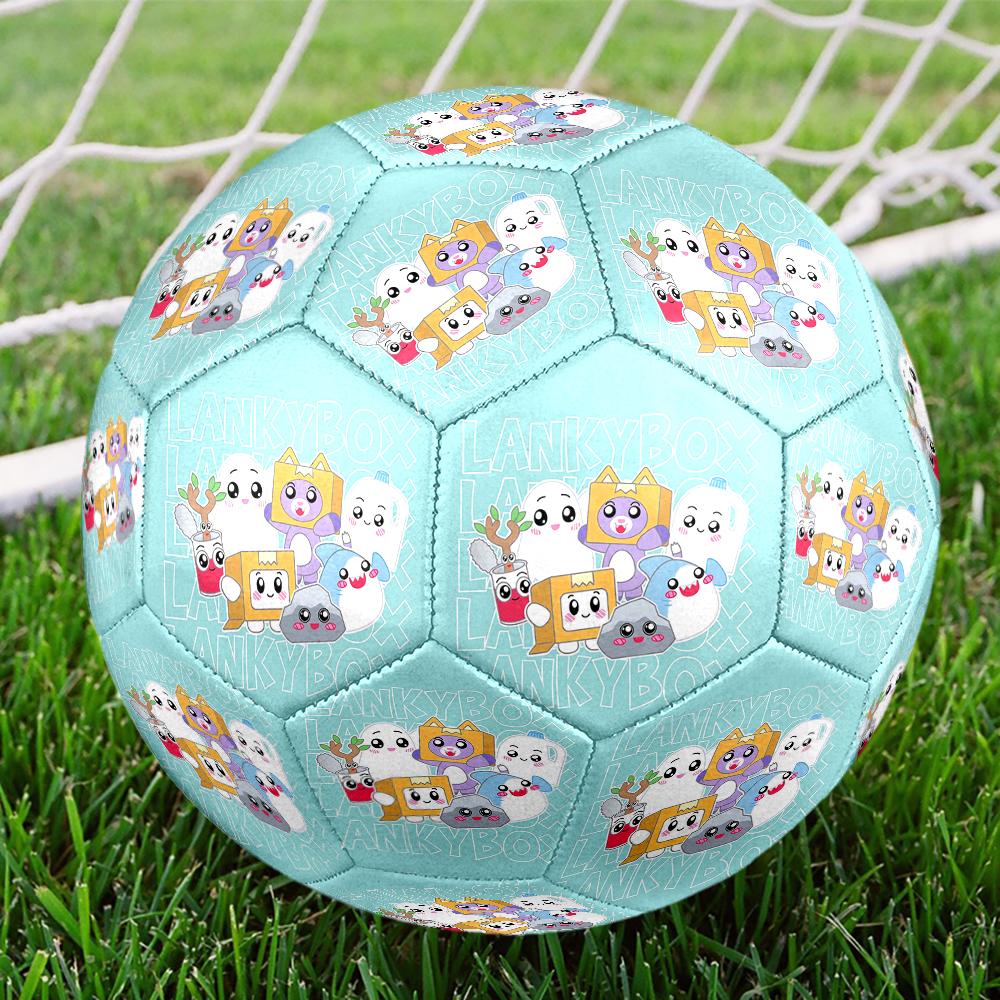 LankyBox Theme Size 5 Soccer Ball, Suitable for Both Indoor and Outdoor Matches, a Gift Suitable for Everyone.