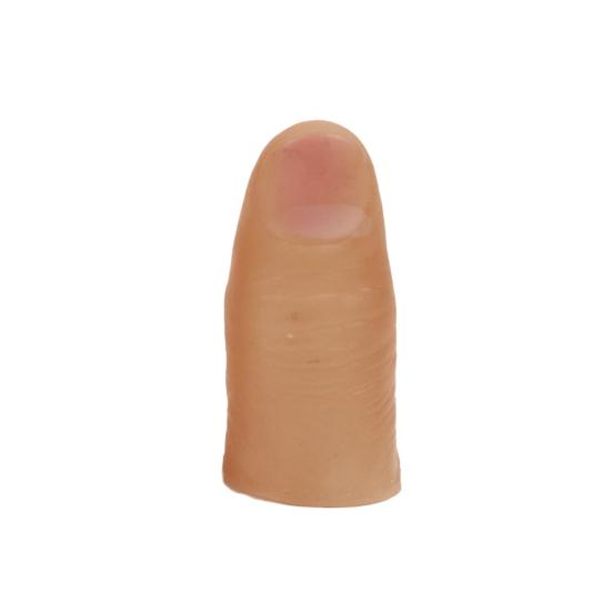 Realistic Fake Thumb Covers Soft Glue Skin-friendly Thumb Caps Prosthetic Fingers for Costume Pranks