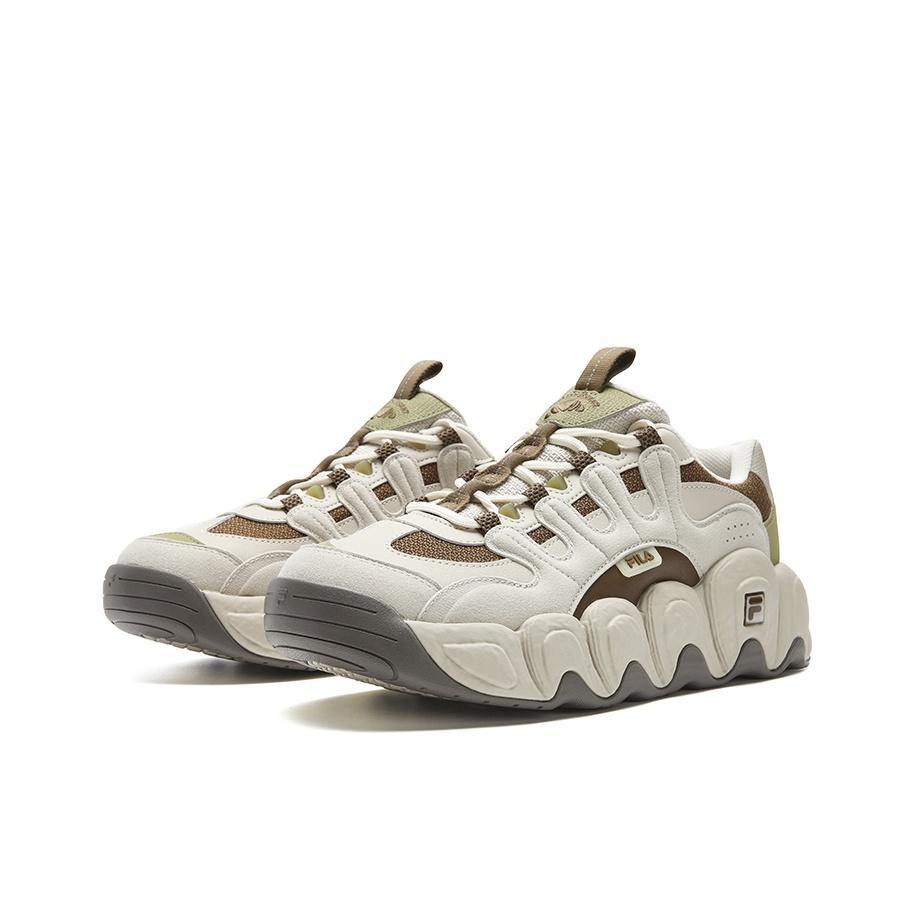 Fila Круассан Мода Ретро Личность Трендовые Спортивные Универсальные Удобные Прочные Легкие Низкие Кеды Мужские кроссовки F12M531139FPO
