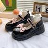 Women's Shoes Bows Lolita Shoes Kawaii Mary Jane Women Japanese Style Vintage High Heel Platform College Student Shoes