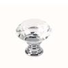 4/8Pcs 30mm Diamond Shape Design Crystal Glass Knobs Cupboard Drawer Pull Kitchen Cabinet Door Wardrobe Handles Hardware