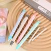 Pen Style Press Pencil Eraser Writing Pencil Rubber New Design Retractable Eraser  Student