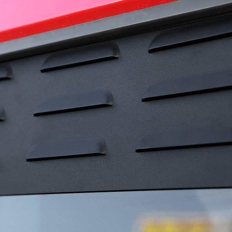 Жалюзи заднего окна, вентиляционная доска, декоративная крышка для Jeep Wrangler JK 2007-2017, 4-дверная версия, внешние аксессуары автомобиля ( Алюминиевый сплав)