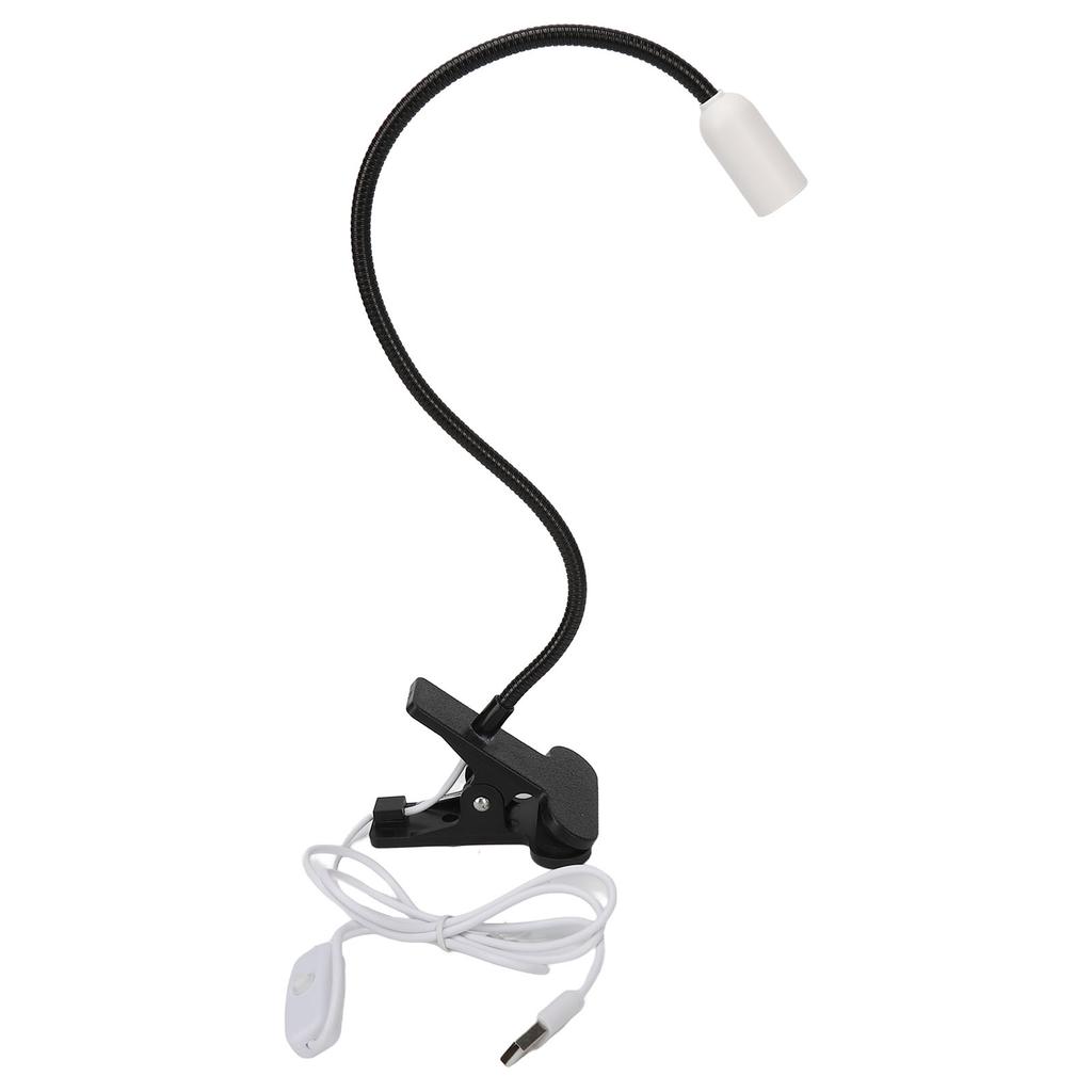 6W Big Chip UV LED Desk Light with Flexible Gooseneck Clamp 360 Degree Rotating Hand Free Clip On Nail Lamp