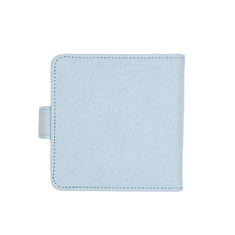 1PC PU 3-Hole Card Collection Book Цветной альбом с отрывными листами для хранения фотографий Почтовая открытка Сортировочный буклет