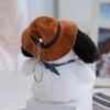 13cm Snoopy Plush Keychain Hat wearing Puppy Plush Toy Keychain Bag Charm gifts