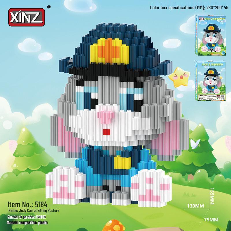 Головоломка-конструктор «Микро-рыболов» - Совместима с Lego для образовательных игр детей