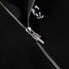 804 CHROME HEARTS 2026 Осень-Зима Новая Классическая Толстовка с Капюшоном и Молнией, Большого Размера, Подходит для Ношения Парами
