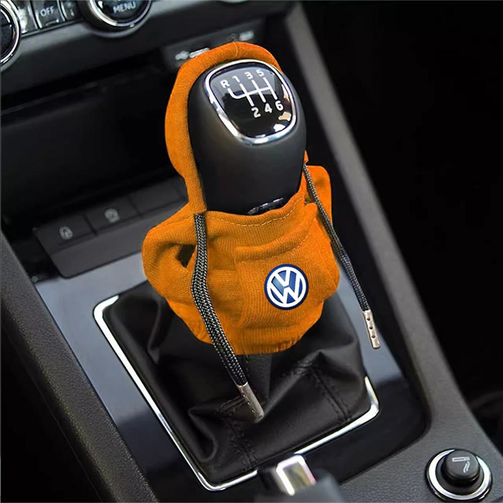 2025 Hot For Volkswagen VW GTI R Golf 7 Polo Tiguan Passat Lavida Rline Hoodie Car Gear Shift Knob Cover Manual Handle Change Le