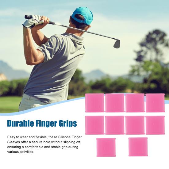 10 шт. Защитные силиконовые компрессионные бандажи для пальцев, поддерживающие шины для фиксации большого пальца