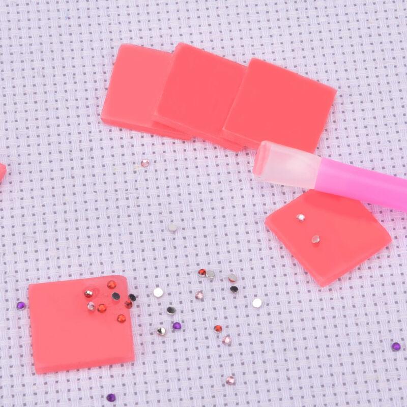 50шт алмазная живопись клей глина воск подходит DIY вышивка крестом набор инструментов