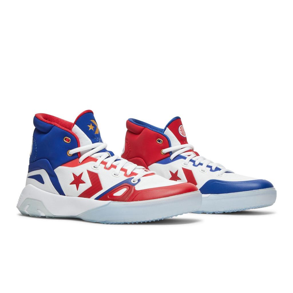 Converse G4 Середина 'ABA' (унисекс) Эмалевые красно-бело-синие баскетбольные кроссовки 169649C