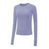 Luminous Letters Trendy Yoga Slimming Long Sleeve Quick-Dry T-shirt for Women