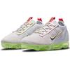 Nike Air VaporMax 2021 Flyknit Light Bone Lime Ice женские кроссовки White Ghost Black DC4112-003