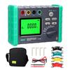 Digital Display Ground Resistance Ground Resistance Voltmeter Solar Power Generation Voltage Measuring Instrument High-Precision Tester, Multi-Gear