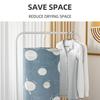 Round Spiral Quilt Sheets Hanger Bed Linen Covers Rotating Drying Rack Clothes Blacket Holder Outdoor Household Balcony Hanging