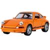 1/36 масштаб Porsche Carrera 911 1974 имитация литой модели автомобиля инерционный звук и свет игрушка модель украшения подарок мальчику