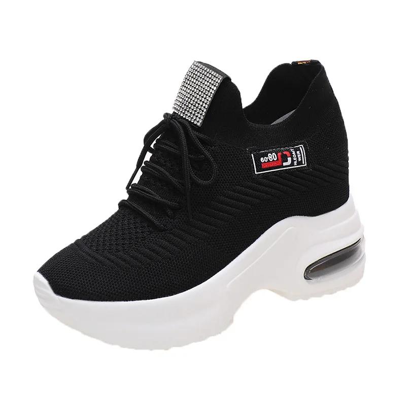 Women Chunky Sneakers White Shoes Platform Sneakers Breathable Running Shoes Women Sports Shoes Zapatillas Deportivas Mujer2025